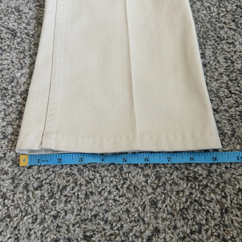 Vintage Levis Pants Mens 30x29 Beige Sta Prest Big E